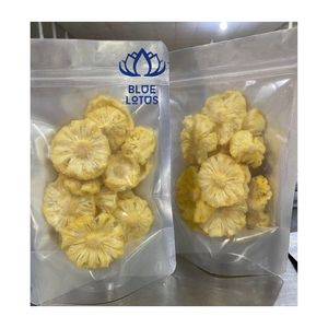 Anillos de Piña Seca de Venta Caliente para Decoración de Helados y Mezclas de Té de Frutas, Producto de Fruta Limpia - Product Image 1