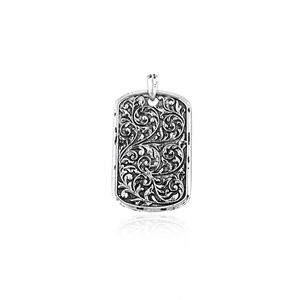 Pendentif Bohème Oxydé de Haute Qualité en Argent Sterling 925, Bijou Classique en Gros - Product Image 1
