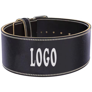 เข็มขัดยกน้ำหนักหนังคุณภาพสูง ปรับได้ รองรับหลังอย่างดี สำหรับเพาเวอร์ลิฟติ้ง เพาะกาย และการฝึกในยิม - Product Image 4