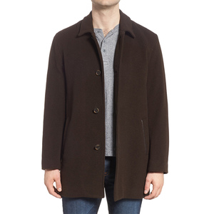 Nouvelle Arrivée Manteau d'Hiver Long pour Homme, Style Business, Double Col, Chaud et Tendance, Trench-Coat Personnalisé, Manteau en Laine pour Homme - Product Image 1