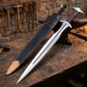 Espada Griega Hecha a Mano Réplica de la Espada del Héroe Griego Acilio Hoja Histórica Espada Espartana Espada Coleccionable Personalizada para Exhibición de Alta Calidad - Product Image 1