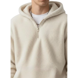 Sudadera con capucha para hombre forrada de sherpa con etiqueta personalizada en el cuello, servicio de marca privada para inventario minorista por temporadas — 102 caracteres - Product Image 5