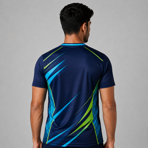Maillot de volley-ball pour hommes personnalisé de haute qualité en gros, 100 % polyester, séchage rapide, respirant, sur mesure, taille OEM - Product Image 6