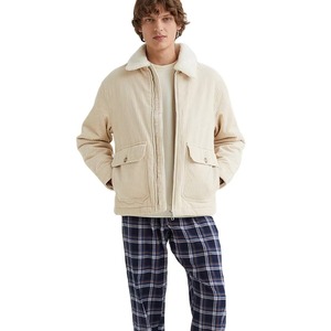 Men's Yarn Dyed <b>Plaid</b> <b>Trousers</b> Casual Elastic Waist Woven Pants - Product Image 2