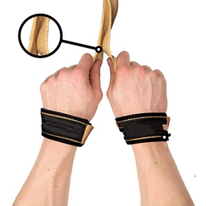 <b>Lifting</b> <b>Straps</b> <b>for</b> Weightlifting | Cotton Breathable Adjustable Elasticity Gym Wrist Wraps Extra Hand Grips Support <b>for</b> Strength - Product Image 2
