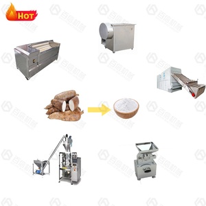 Machine de traitement de la farine de manioc Vente à chaud Ligne de production de farine de manioc Machine à farine de manioc banane - Product Image 2