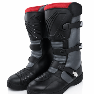 Bottes de moto tout-terrain sur mesure pour homme, robustes et conçues pour l'aventure |   Imperméable |   Chaussures de moto conformes aux normes CE, tout-terrain, tourisme | - Product Image 2