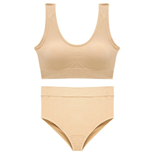 Conjunto de 2 piezas de sujetador deportivo con aros y braga tipo boyshort para mujer, copa completa, estilo francés, colores personalizados, transpirable, servicio OEM, MOQ bajo - Product Image 6