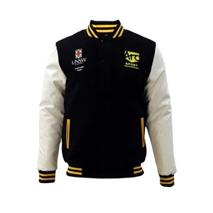 Vente en gros OEM veste universitaire personnalisé de haute qualité pour hommes nouveau style veste Letterman pour hiver veste en coton vintage pour hommes, - Product Image 1