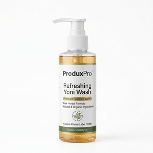 ProduxPro - Lavado Íntimo Refrescante Yoni, Etiqueta Privada Personalizada, OEM Malasia, Herbal Puro, Natural y Orgánico - Product Image 1