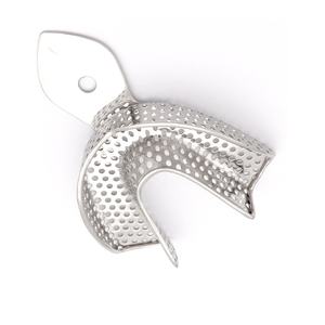 Bandeja de impresión dental quirúrgica de alta precisión para mandíbulas superior e inferior - Bandejas de impresión para mandíbulas inferiores grandes - Product Image 3