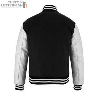 Vêtements d'hiver, veste d'hiver en cuir/laine, vestes varsity en vente en ligne à prix avantageux - Product Image 5