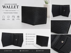 Premium Leather <b>Wallet</b> for Men Slim Lightweight <b>Wallet</b> with Multiple Pockets from Indian Supplier - Product Image 4