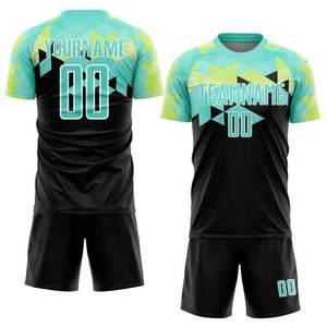 Men Soccer Uniform Sublimated Pakistan Made Gradient Color Top Trending Premium Quality Wholesale Soccer Uniform for Team Wear - Product Image 1
