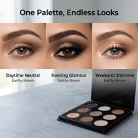 9-Farben Lidschatten-Palette Private Label Großhandel Hochpigmentierte Farben