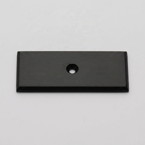 Poignée de porte rectangulaire en laiton élégante, design minimaliste, quincaillerie de meuble durable pour cuisine, maison, bureau, commode - Product Image 3