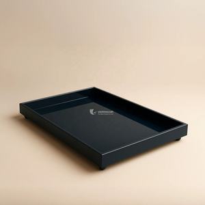 Plateau de service et de présentation surélevé artisanal de haute qualité, revêtement laqué multicouche, artisanat vietnamien, vente en gros - Product Image 2