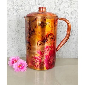Jarra de Agua de Cobre de Doble Pared con Diseño Antiguo, Acabado Premium, Construcción Duradera, Compre Directamente del Proveedor a Precio de Fábrica - Product Image 3