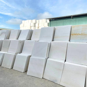 Baldosas de mármol blanco puro de cristal pulido para uso en apartamentos - Product Image 5