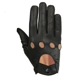 Gants et mitaines classiques vintage sur mesure pour hommes, en cuir souple, coupe ajustée, à doigts entiers - Product Image 3