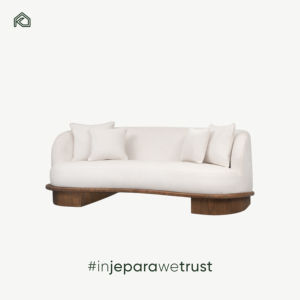 Juego de Sofás de Teca Modernos, Ecológicos y de Alta Comodidad para Sala de Estar de Lujo, Apartamento, Villa o Exteriores - Product Image 1