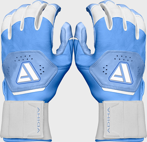 Premium Cabretta Leather Customizable <b>Baseball</b> Batting Gloves Hook Loop Closure Full Finger Durable Custom Color Custom Design - Product Image 1