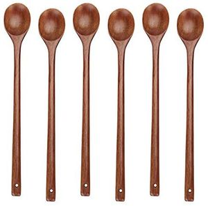 Bol à salade en bois avec poignée, bol de service en bois pour fruits, salades, desserts, cuillère, vente en gros, fabricant, exportateur - Product Image 5