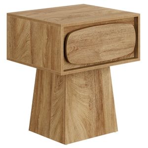 <b>Small</b> Side <b>Table</b> with Storage Drawers Tea or <b>Coffee</b> <b>Table</b> Nightstand - Product Image 5