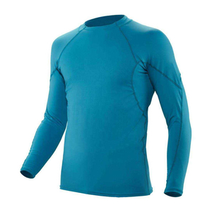 OEM Gym Training Wear Quick Dry Long Sleeve Rash Guards Low MOQ MMA BJJ Gear Supplier Custom Made Compression Shirts Fitted Top - Product Image 5
