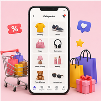 Plataforma Moderna de Comercio Electrónico, Gestión de Inventario, Seguimiento de Existencias, Análisis de Interacción con el Cliente, Compras Seguras, Android, Mac