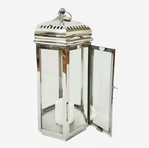 Home & Garden <b>Lanterns</b> Made Up Of Stainless Steel T-light Holders Stands Available In Multiple Finishes & Designs - Product Image 3