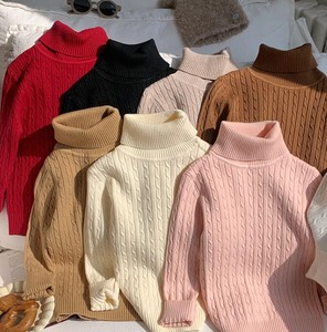 Dernier design automne garçons filles 100% coton imprimé animal manches bouffantes cardigan pull - Product Image 3