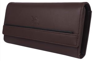 Sac fourre-tout trapézoïdal en cuir véritable personnalisable pour femme, avec fermeture à fermoir, écologique, quincaillerie dorée, polyester - Product Image 2