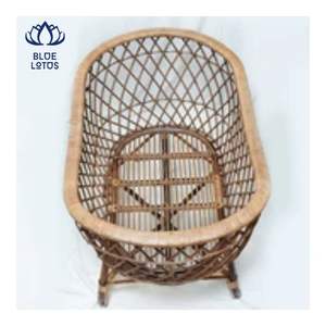 Cuna de Ratán para Bebé 2026, Diseño Seguro y de Primera Calidad para la Comodidad del Bebé al Dormir y el Relajamiento Suave para un Descanso Fácil - Product Image 5