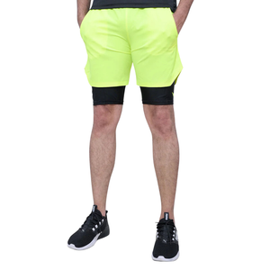 Top Men Eco-Friendly Front Gym <b>Shorts</b> Casual Plain Dyed Polyester/Cotton <b>Compression</b> 5 Inch Quick Dry Breathable Training - Product Image 1