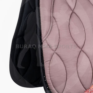 Almohadillas de Silla de Montar Ligeras OEM Lisas Teñidas con Relleno de Algodón y Forro Polar - Product Image 4