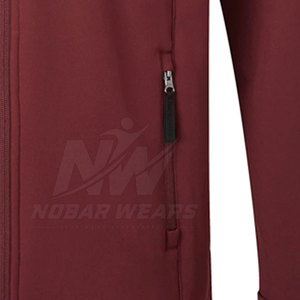 Vestes softshell classiques pour hommes, tissu extensible respirant, vêtements de performance pour la randonnée, le camping et les voyages en plein air - Product Image 4