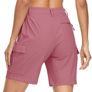 Pantalones Cortos Deportivos Personalizados para Mujer, Pantalones Cortos de Senderismo de Verano, Pantalones Cortos de Secado Rápido, Pantalones Cortos Deportivos Casuales de Viaje con 5 Bolsillos - Product Image 3