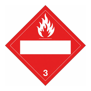 Panneau de signalisation de sécurité Brady haute visibilité, durable, inflammable, 3, pour intérieur/extérieur - Product Image 1