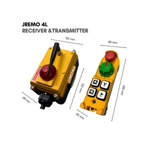 Control Remoto Industrial por Radio con Potenciómetro para Camiones con Escalera y Agricultura Inteligente, AC/DC, JEICO JREMO 4L Hecho en Corea - Product Image 2