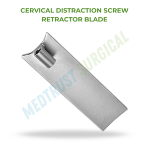 Cuchilla Retractora de Tornillo de Distorsión Cervical Estándar para Cirugía Neurocirúrgica de Columna Vertebral, para Cirugía Anterior de Columna Cervical - Product Image 2