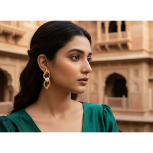 Pendientes de Oro de 10k con Diamantes de Laboratorio VVS1, Diseño Infinito Personalizado, Joyería Elegante para Mujer, Opción de 14k Disponible - Product Image 5