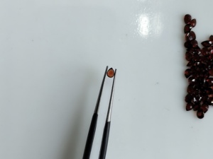 Granate Rojo Natural de 3.5x2.5MM, Corte Pera, Gema Suelta de la Mejor Calidad para Joyería - Product Image 2