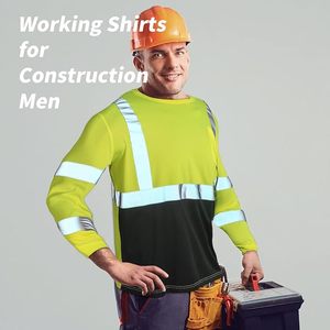 Polo de sécurité à manches longues haute visibilité, personnalisé avec logo, de haute qualité, fabriqué par Wings Traders en gros - Product Image 3