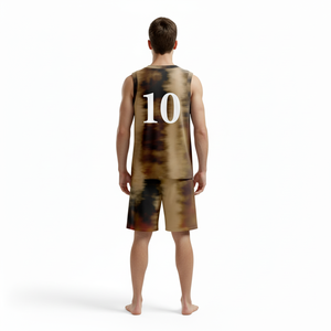 Quick Dry Basketball Jersey Suit for Men Wholesale Sportswear Team Uniform Supplier Custom Basketball Wear Team Kit - Product Image 2