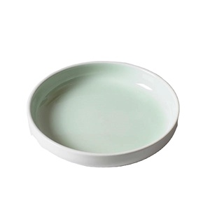 Assiettes en céramique colorées 1 bols en céramique plaqués assiettes avec personnalisation ustensiles de cuisine et vaisselle faits à la main finis brillants - Product Image 1