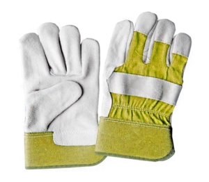 Guantes de Trabajo de Cuero Vacuno de Alta Calidad, Guantes Industriales de Seguridad Canadienses para Protección de Manos - Product Image 3