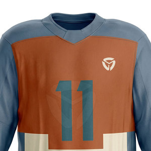 Uniforme de hockey sur glace haut de gamme, tissu durable et confortable, design léger, maillot et pantalon pour l'entraînement, la pratique et les matchs - Product Image 4