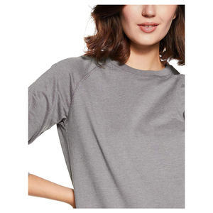 Brushed Fleece Sweatshirt Women Ribbed Cuffs Women's Casual <b>Sweat</b> <b>Top</b> Custom Logo Clothing Supplier Private Label Women Apparel - Product Image 6