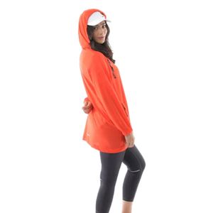 Veste de course pour femmes, couleur rouge, coupe-vent léger et respirant pour la course à pied, l'entraînement physique, le jogging en plein air - Product Image 5